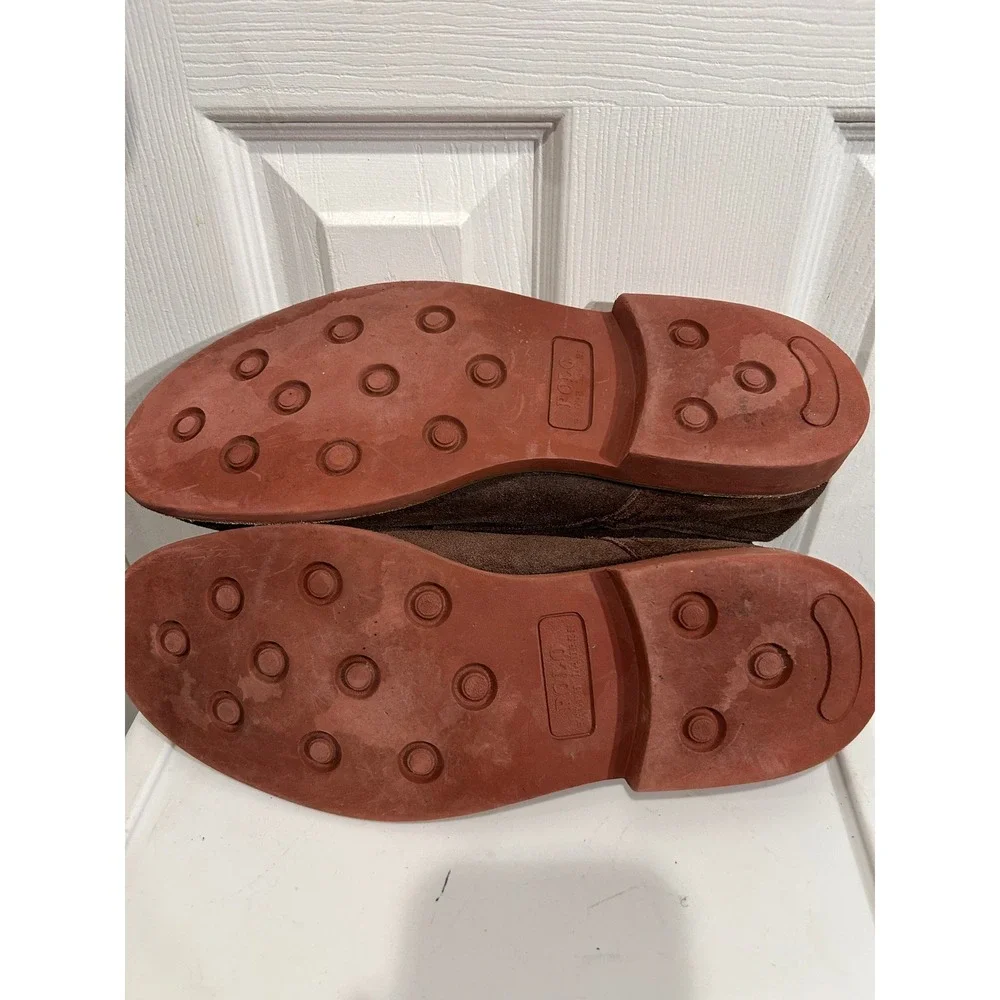 Polo Ralph Lauren Brown Suede Chukka Boots Mens Size 10.5 Mid Top